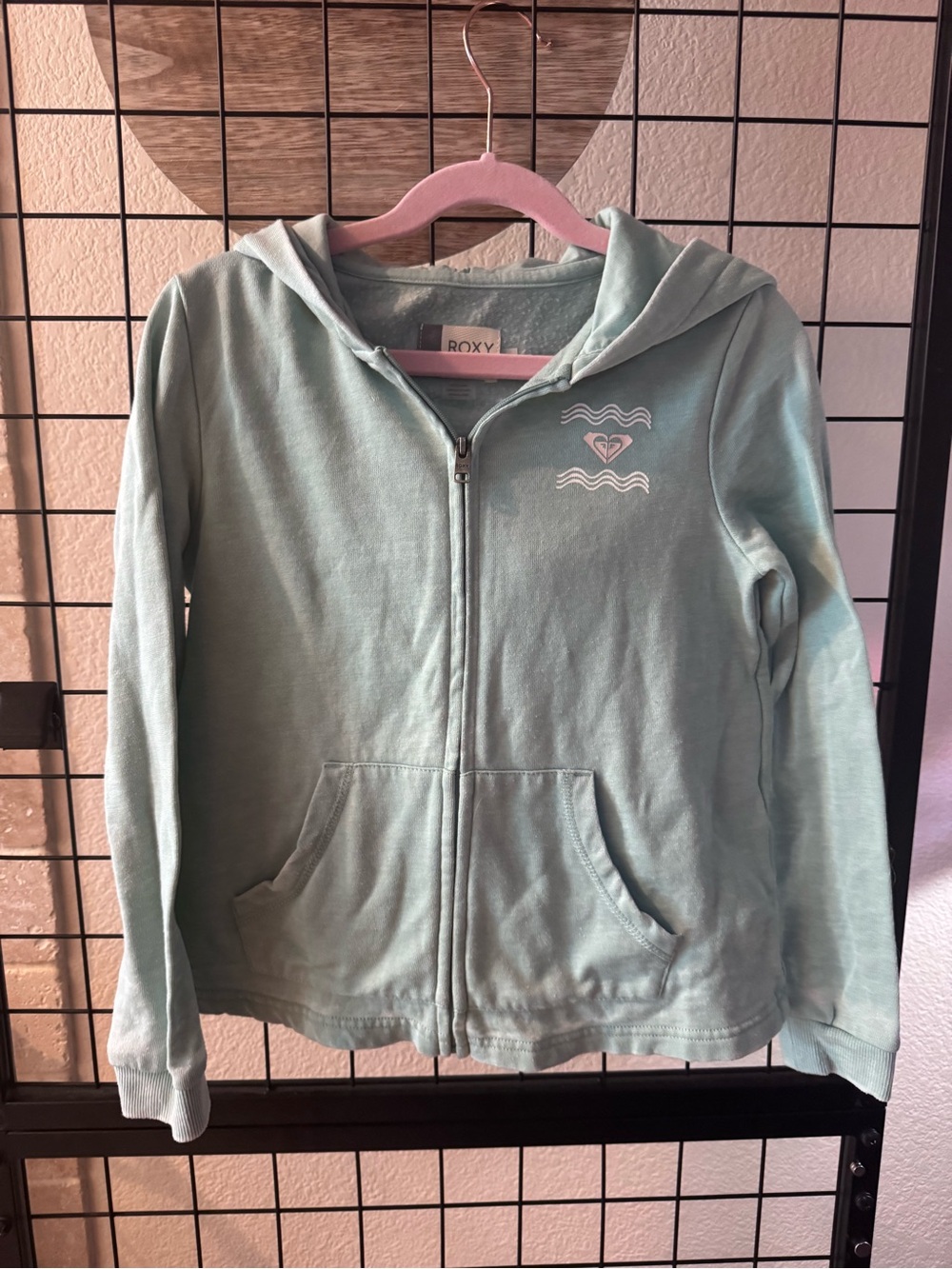 Roxy Girls Hooded Jacket Size 8 NWOT